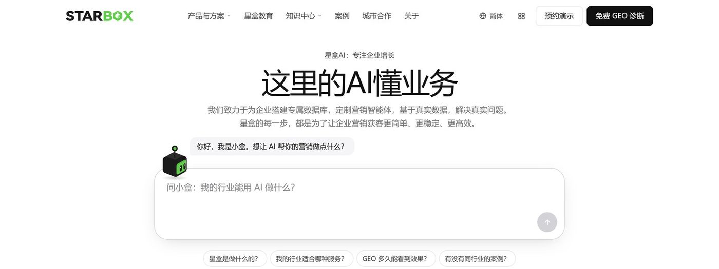 首頁:一進來就是 AI 顧問對話框(官網實拍)
