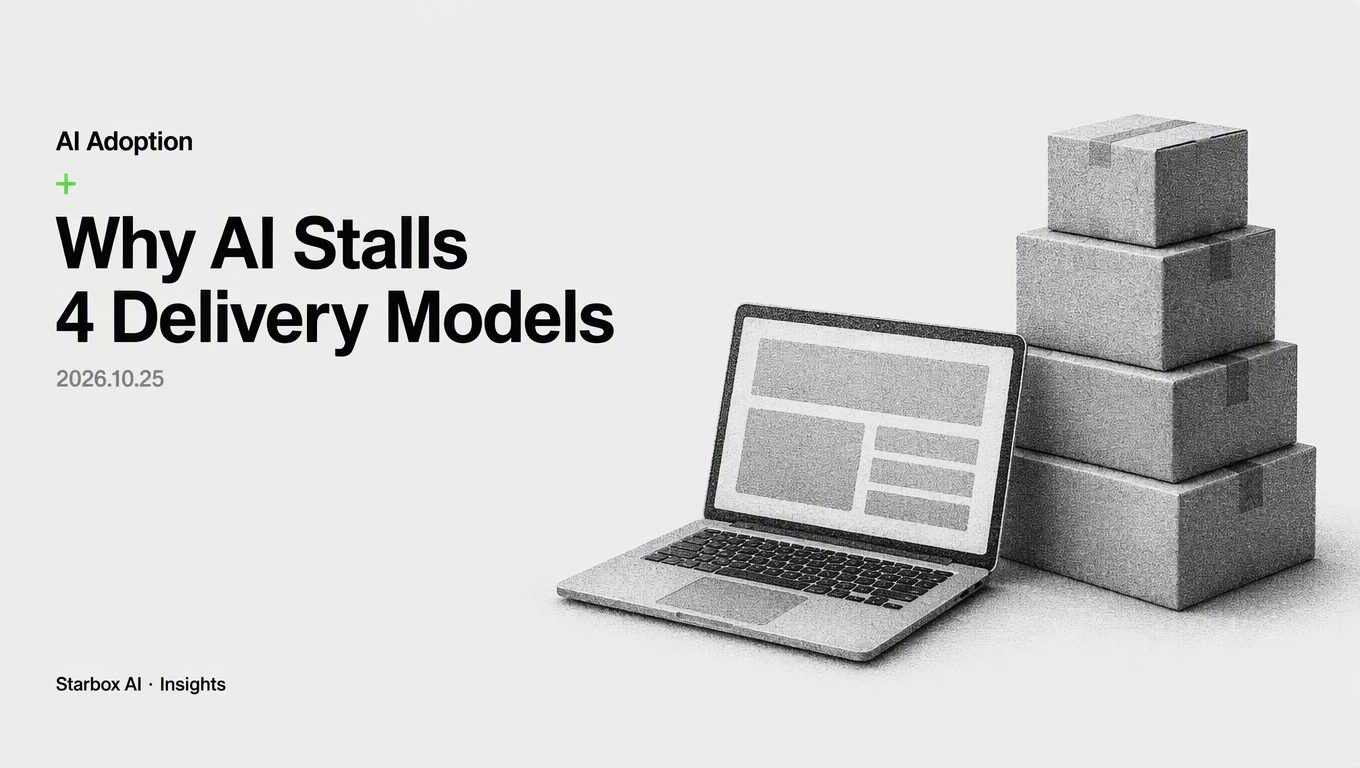 Why Competitor AI Scales While Yours Stalls: 4 Delivery Models
