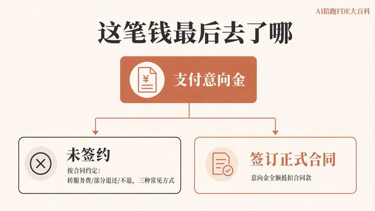AI陪跑意向金抵扣:付款前确认三项约定