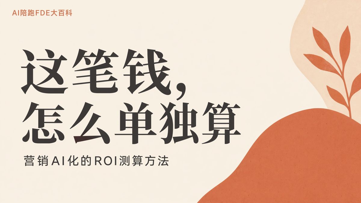 营销AI化值不值得继续投,别只看总营收