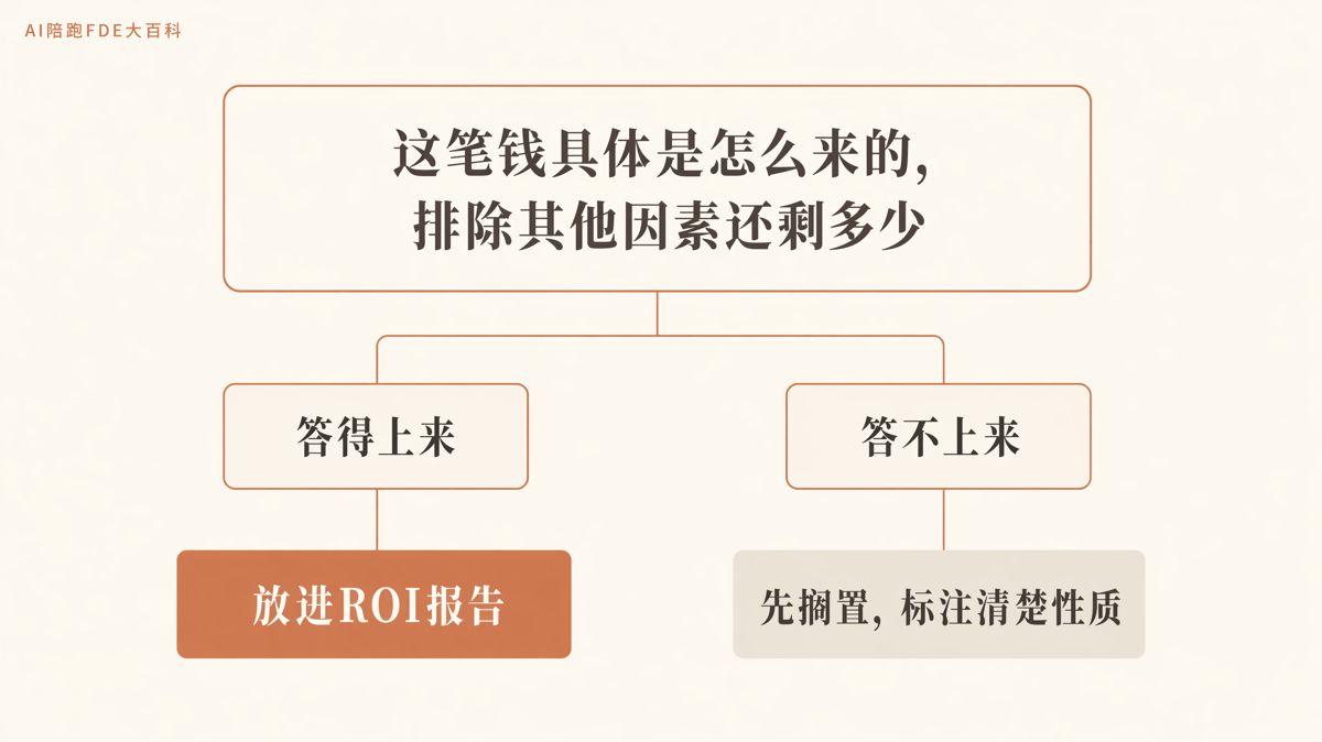 算AI的ROI,四类数字不能直接当收益