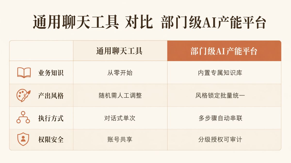支撑部门级AI产能,需要哪些工具平台?