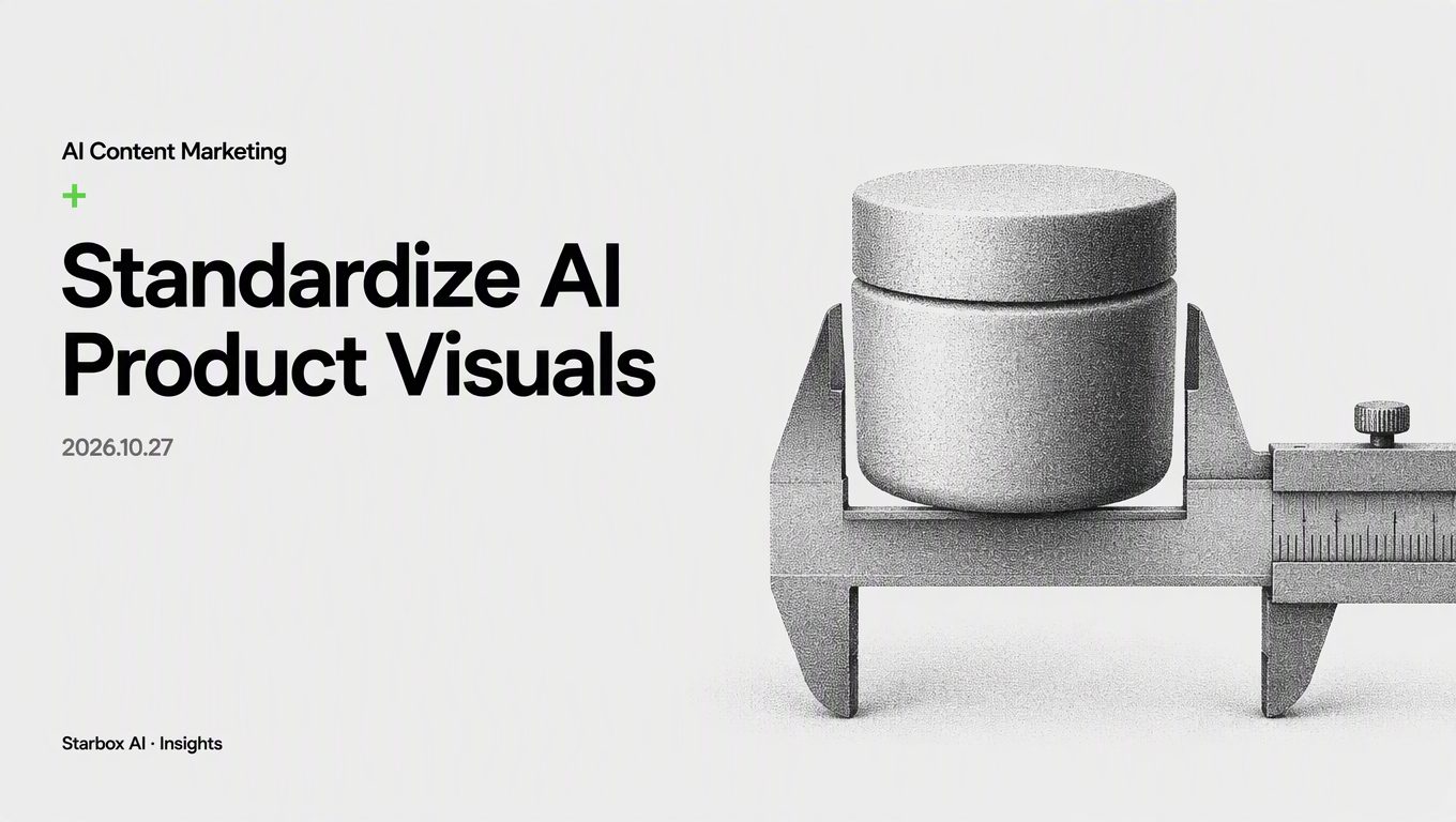 Standardizing AI Visuals for Douyin Product Launches