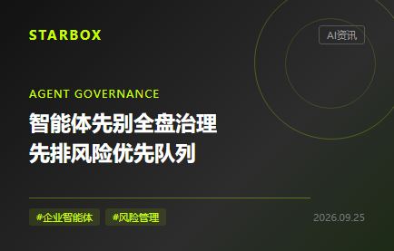 智能体先别全盘治理:企业得有一张风险优先队列