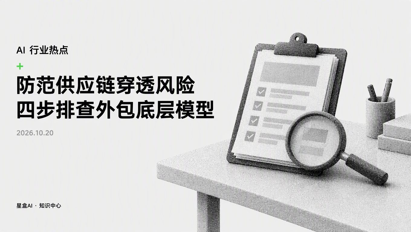 美国下令移除相关产品,企业做DeepSeek禁令供应链排查该看什么?