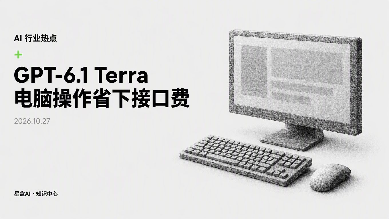GPT-6.1 Terra 电脑操作:别再花几十万重写接口