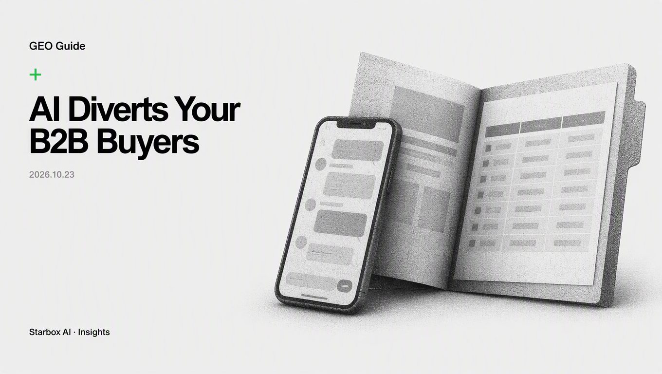 Web Traffic Is Steady, but AI Is Diverting Your B2B Buyers: A 6-Step Audit