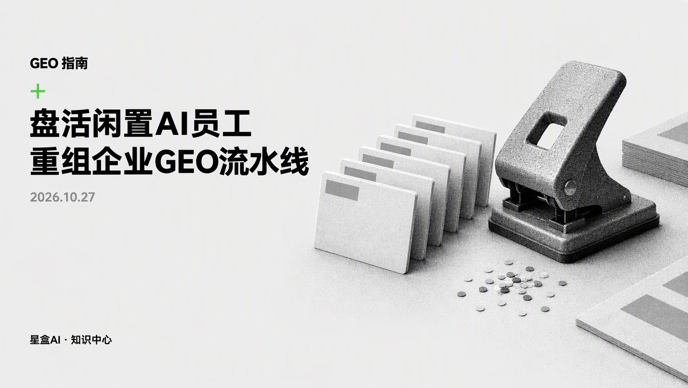 买了年框平台200多个AI员工闲置？6步自查盘活企业GEO内容流水线