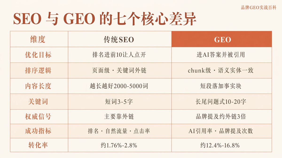 有了SEO,为什么还要做GEO