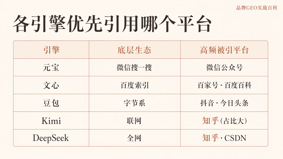 六亿生成式AI用户,四大AI搜索引擎引用谁