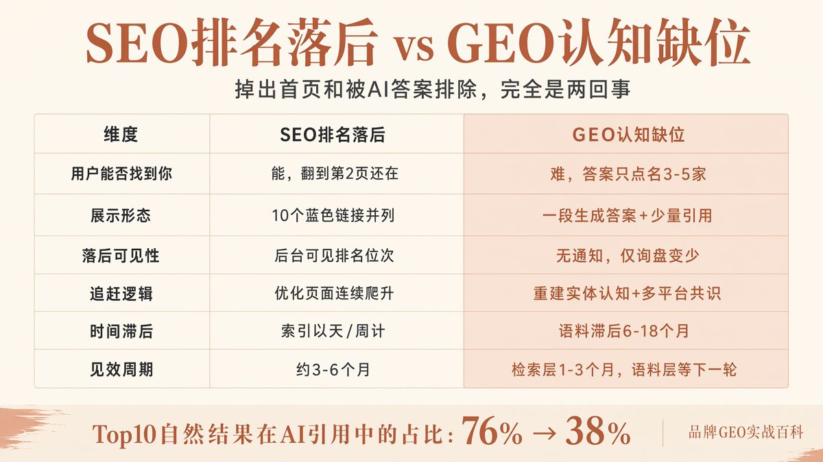 不做GEO的代价:AI答案里没有你
