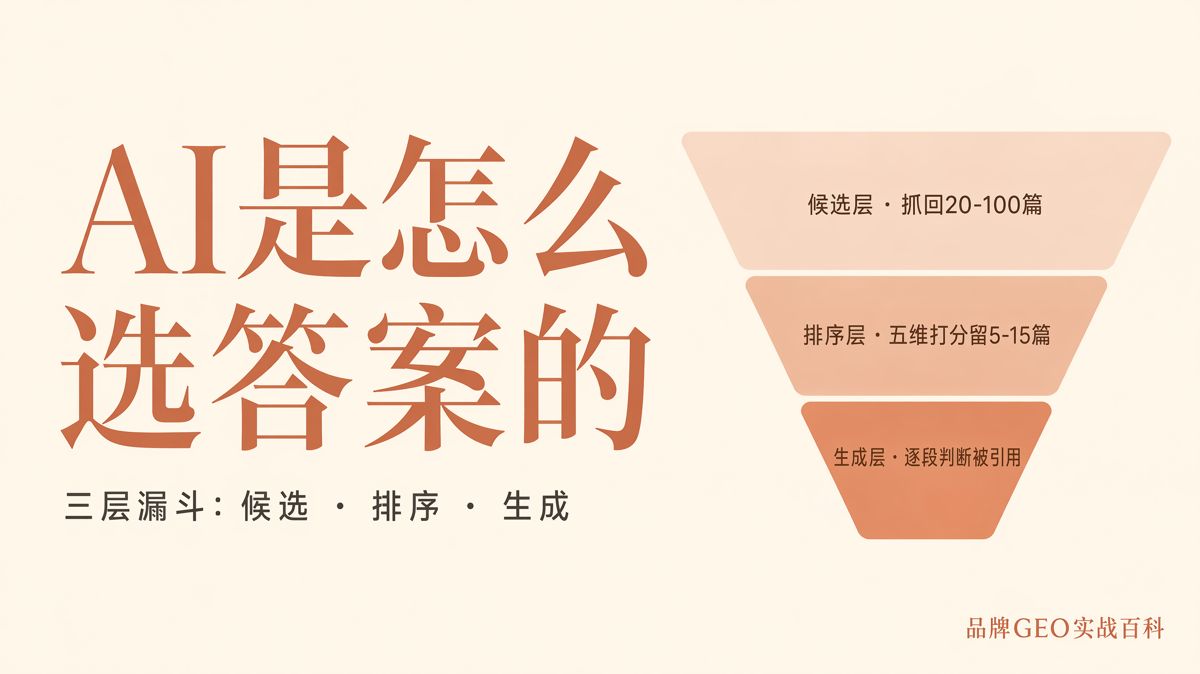 AI是怎么选答案的:三层筛选详解