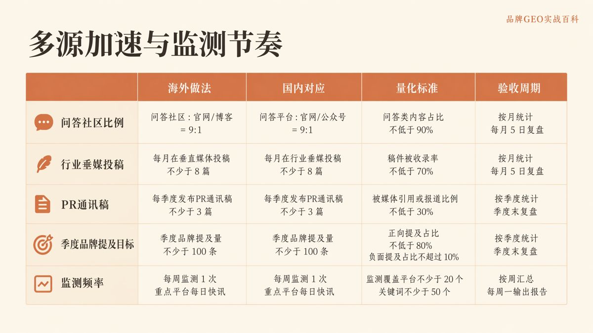 GEO落地第61—90天:分发、监测与调整
