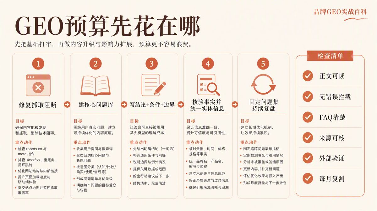GEO预算怎么分?多数项目可从七三比例起步