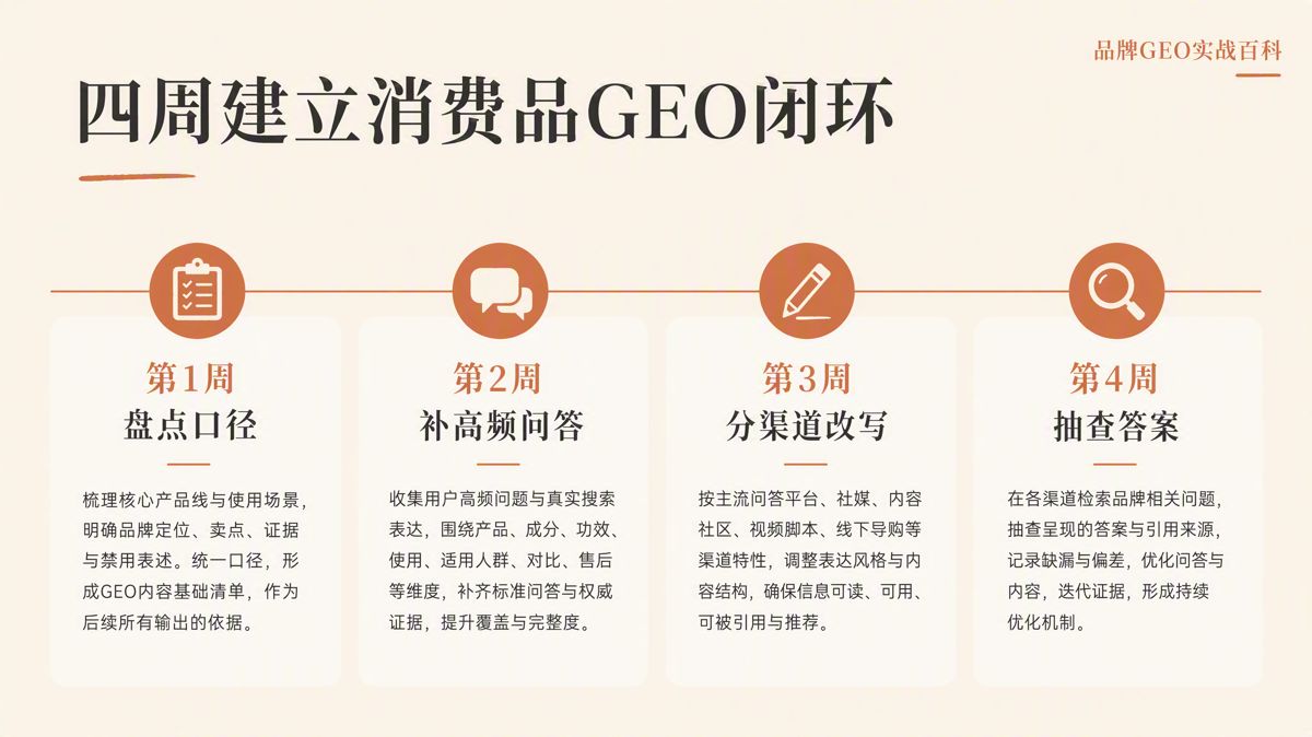 消费品做国内GEO,正确顺序是什么?