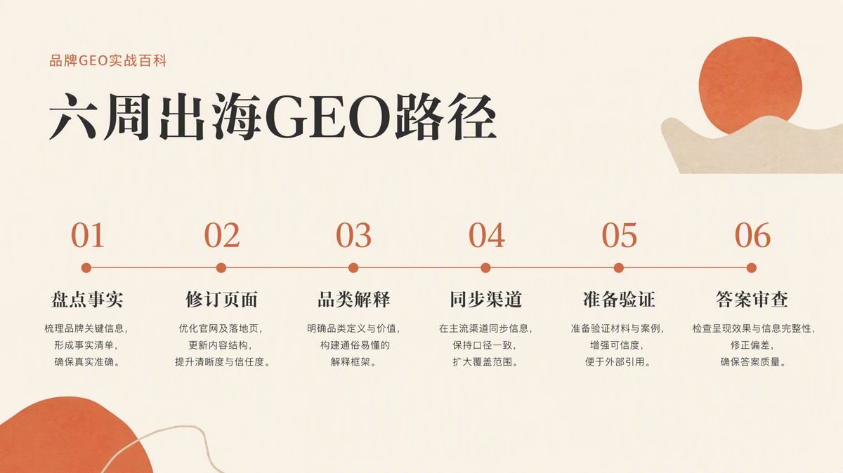 消费品出海GEO:先统一事实再布局渠道