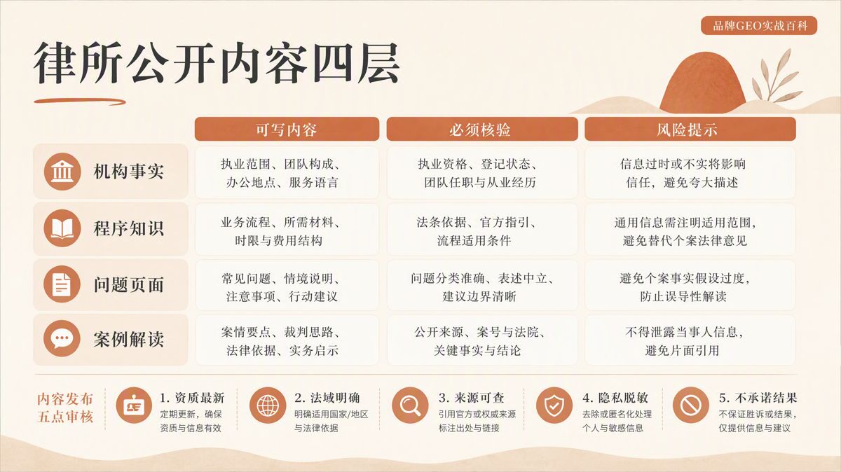律所怎么做生成式搜索优化(GEO)