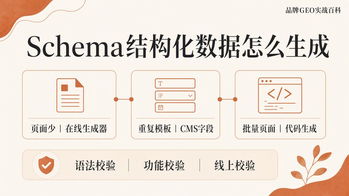 Schema结构化数据怎么生成?完整指南