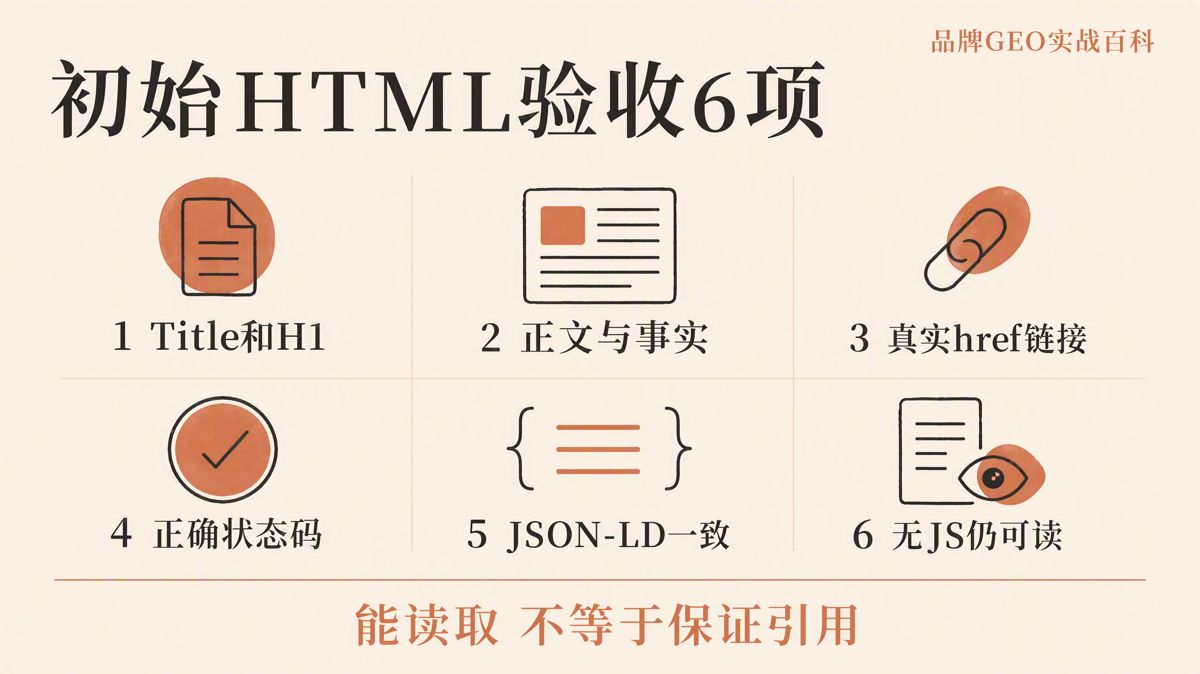 SPA网站做GEO:先让初始HTML有正文