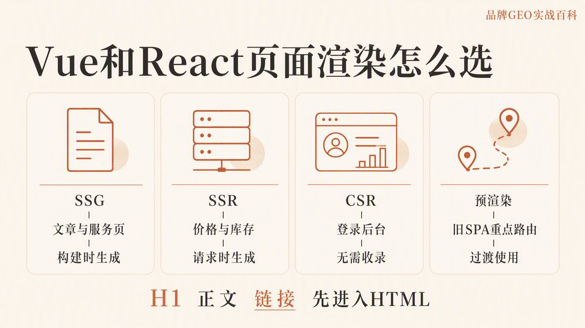 Vue、React网站能被人工智能读取吗?
