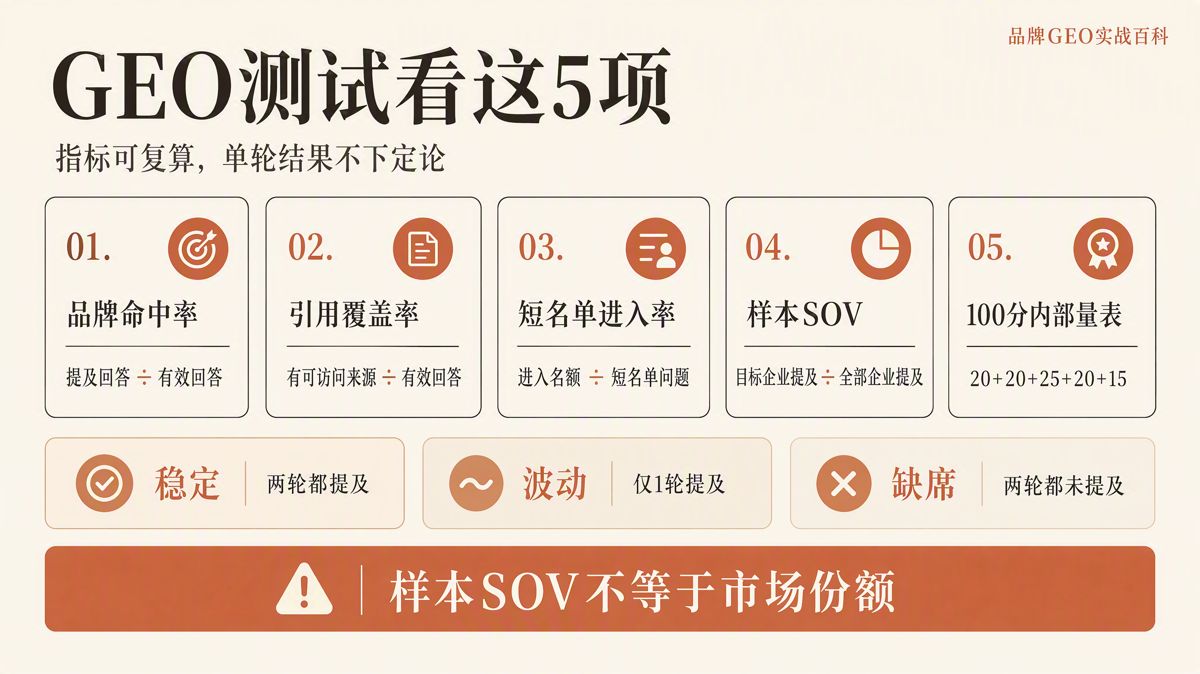 国内GEO测试矩阵怎么搭?