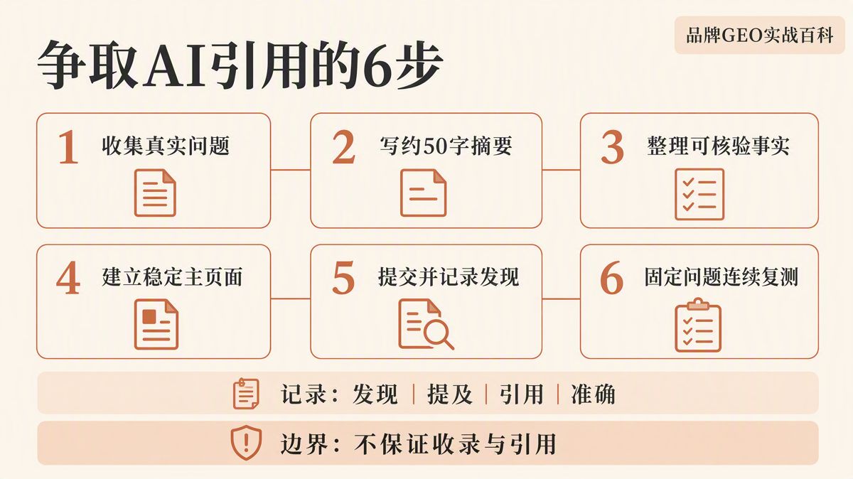 想被AI答案引用,先做这6步